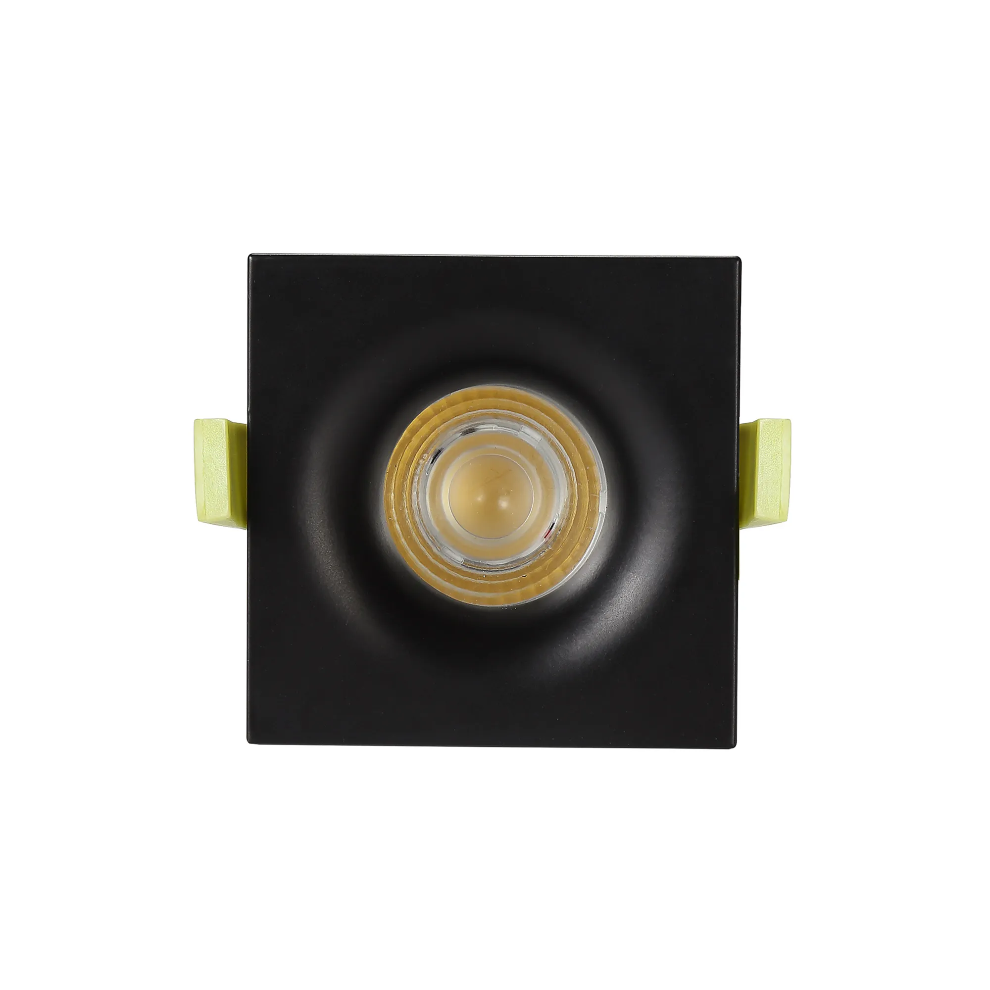 Bruve 10 Tridonic Powered 10W 2700K 710lm 36° CRI>90 LED Engine Matt Black Fixed Square Recessed Downlight, Inner Glass cover, IP65 DM200828  Dlux Bruve SQ 10 IP65